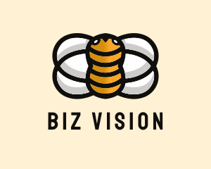 Yellow Bumble Bee  logo design