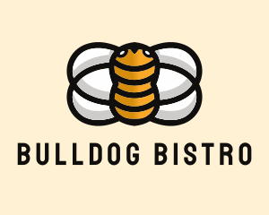 Yellow Bumble Bee  logo design