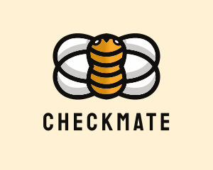 Yellow Bumble Bee  logo design