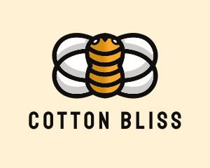 Yellow Bumble Bee  logo design