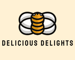 Yellow Bumble Bee  logo design