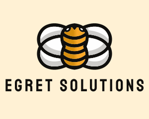 Yellow Bumble Bee  logo design