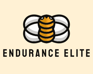 Yellow Bumble Bee  logo design