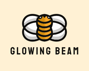 Yellow Bumble Bee  logo design