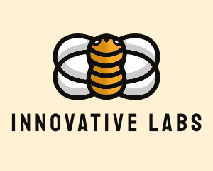 Yellow Bumble Bee  logo design