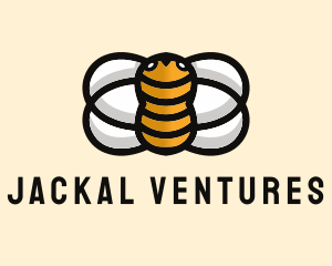 Yellow Bumble Bee  logo design