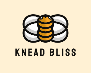 Yellow Bumble Bee  logo design