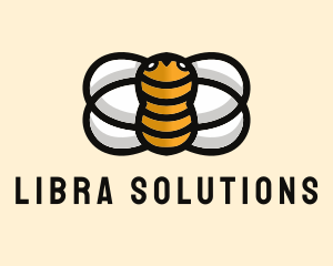 Yellow Bumble Bee  logo design