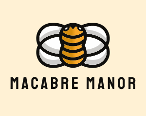 Yellow Bumble Bee  logo design