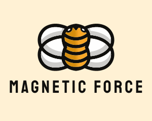 Yellow Bumble Bee  logo design