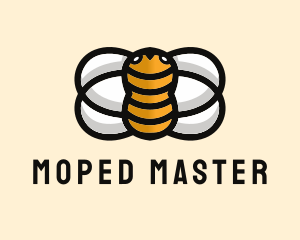 Yellow Bumble Bee  logo design