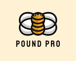 Yellow Bumble Bee  logo design