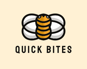 Yellow Bumble Bee  logo design