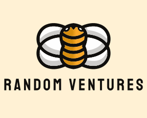 Yellow Bumble Bee  logo design