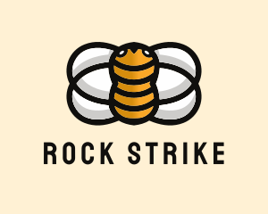 Yellow Bumble Bee  logo design