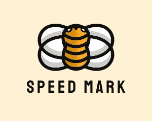 Yellow Bumble Bee  logo design