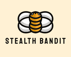 Yellow Bumble Bee  logo design