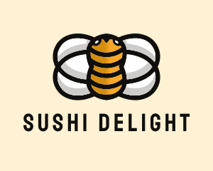 Yellow Bumble Bee  logo design