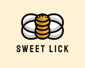 Yellow Bumble Bee  logo design