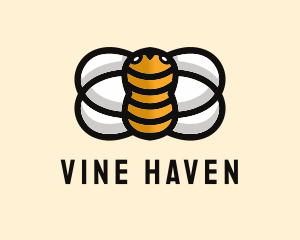 Yellow Bumble Bee  logo design