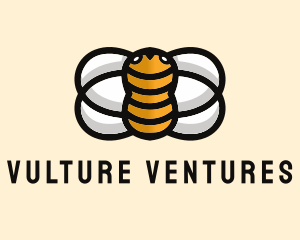 Yellow Bumble Bee  logo design