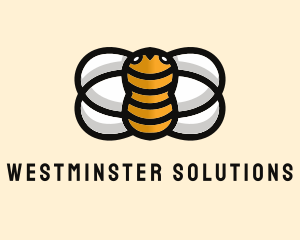 Yellow Bumble Bee  logo design