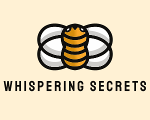 Yellow Bumble Bee  logo design