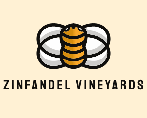 Yellow Bumble Bee  logo design