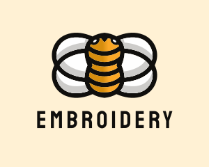 Yellow Bumble Bee  logo design