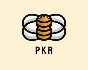 Yellow Bumble Bee  logo design