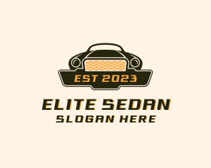 Sedan Car Transportation logo design