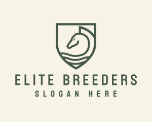 Horse Animal Equestrian logo design