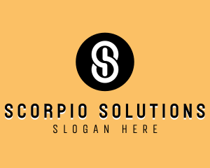 Stylish Company Letter S logo design