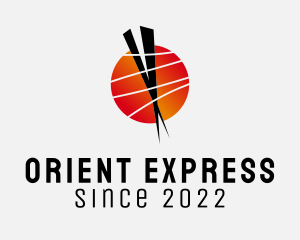 Orient - Sunset Oriental Restaurant logo design