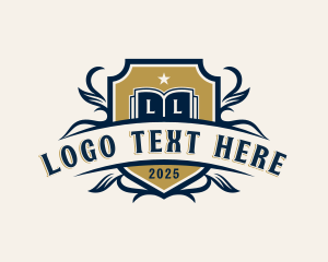 Education - Book Shield Education logo design