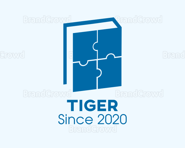 Blue Puzzle Book Logo