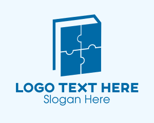 Blue Puzzle Book Logo