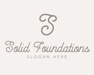 Clothing Line - Elegant Feminine Script logo design