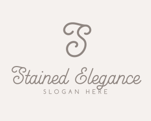 Elegant Feminine Script logo design