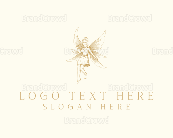 Magical Flying Fairy Logo | BrandCrowd Logo Maker