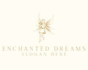 Magical - Magical Flying Fairy logo design