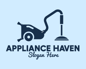 Modern Hoover Cleaner logo design