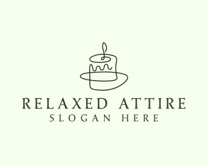 Candle Light Relaxation logo design