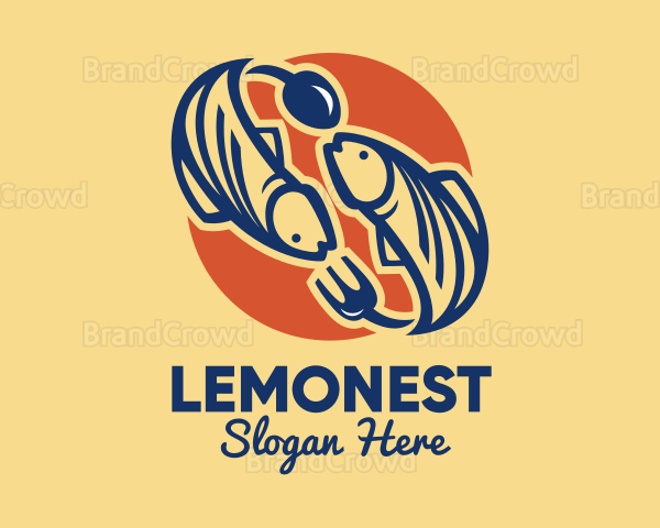 Seafood Fish Restaurant Logo