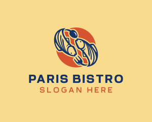 Seafood Fish Restaurant  logo design