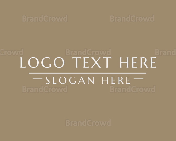 Modern Elegant Business Logo