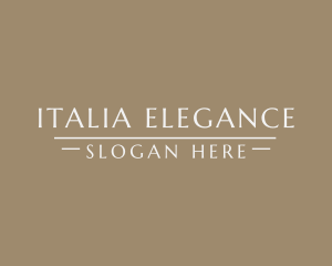 Modern Elegant Business logo design