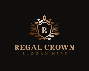 Crown Regal University logo design