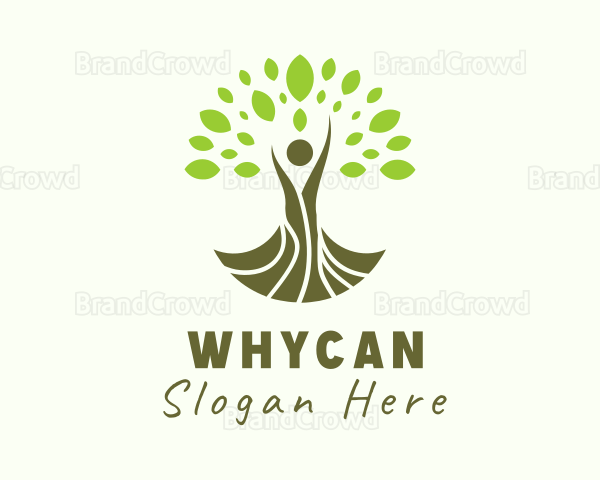 Mangrove Human Environmentalist Logo