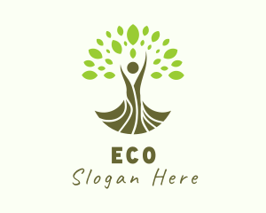 Mangrove Human Environmentalist Logo